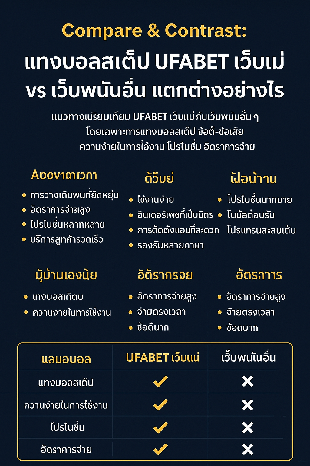 UFABET เว็บแม่