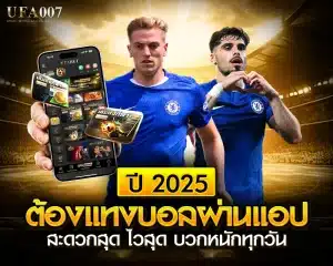 แทงบอลผ่านแอพ 2025