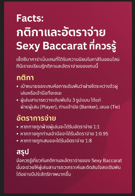 เกมในเครือ Sexy Gaming