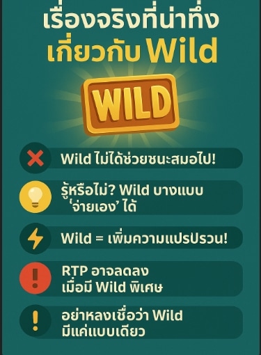 สัญลักษณ์ Wild