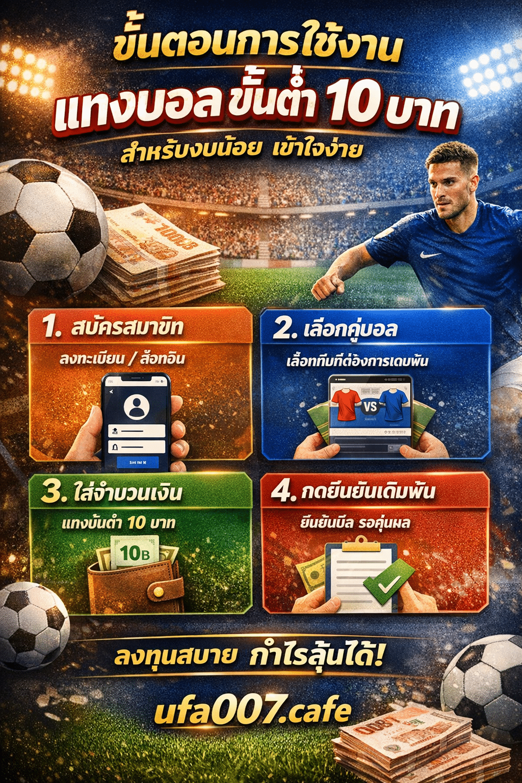 แทงบอลขั้นต่ำ 10 บาท