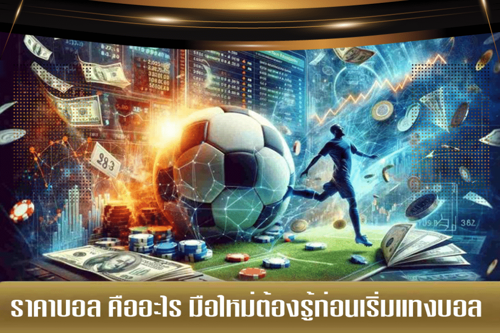 ราคาบอล คืออะไร มือใหม่ต้องรู้ก่อนเริ่มแทงบอล